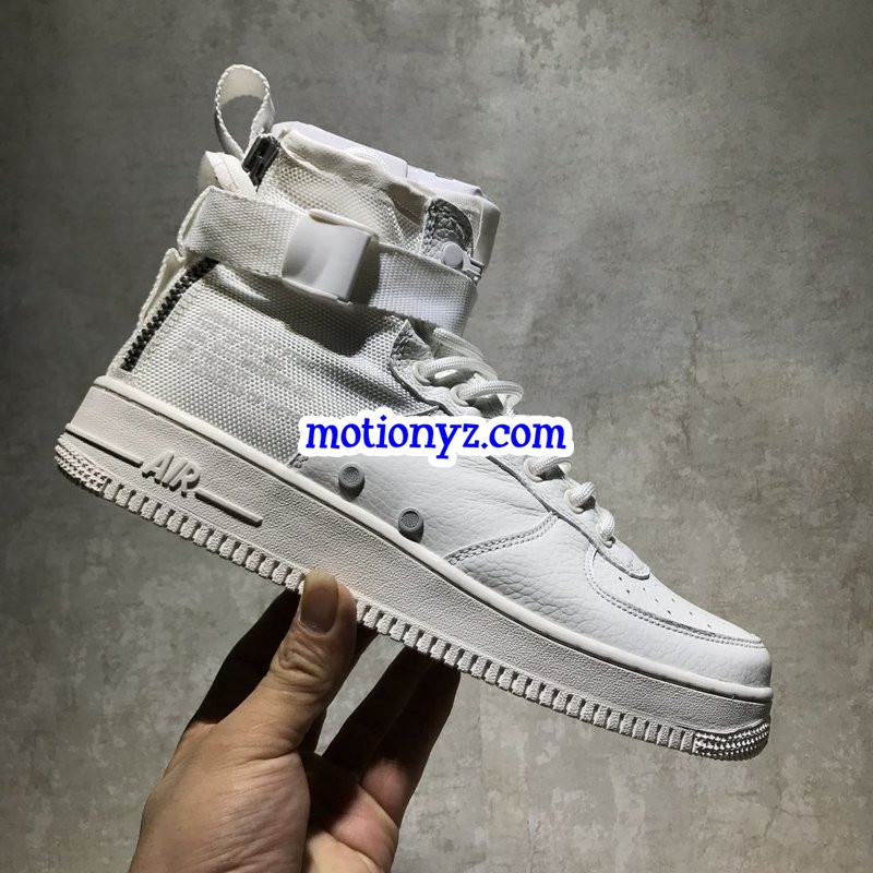 Nk SF Air Force 1 Mid QS White